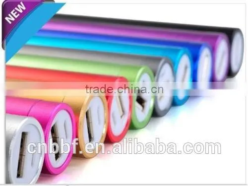 Portable Tube Cylinder Shape Mini Power Bank 2600mah photo-2