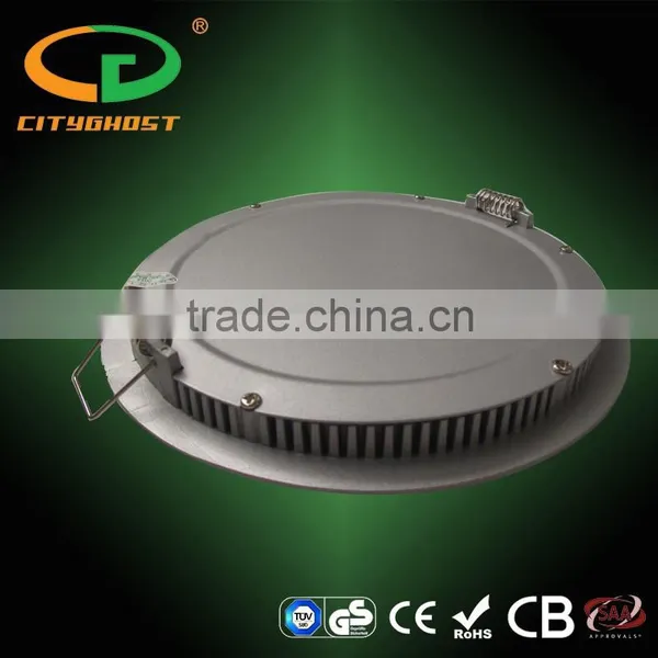 Milky White Color PC Fire-proof Diffuser 3 Years Warranty 12w Round Led Ceiling Panel photo-4