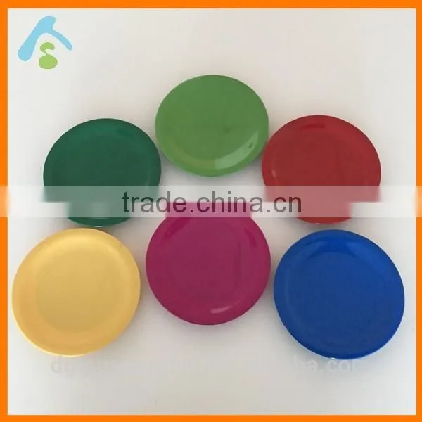 6 Inch Melamine Round Sushi Plate in Assorted Colors;reusable Melamine Sushi Plate photo-2