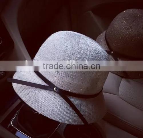 2016 High Quality Ladies Summer Knitted Hat Original Factory Direct Cheaper Terry Towel Bucket Hat photo-5