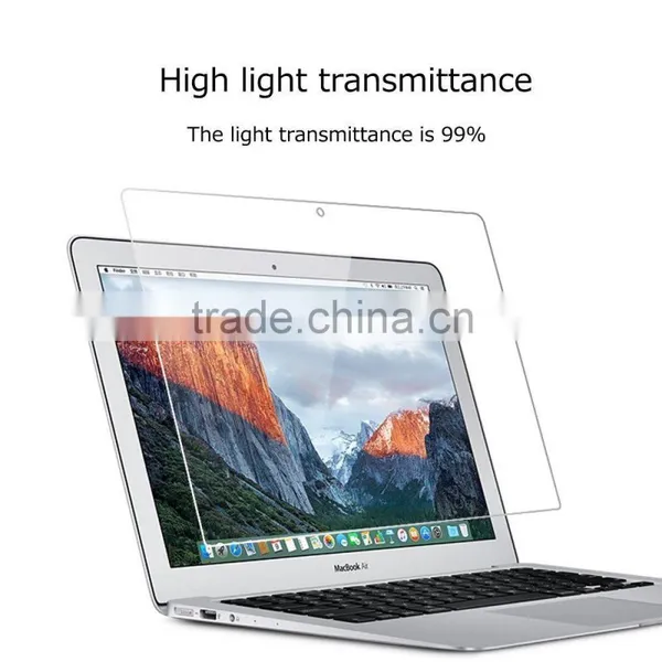 Anti-Bubble & Anti-Fingerprint 9H Hardness Tempered Glass Screen Protector Fit for Macbook Air 15'' photo-2