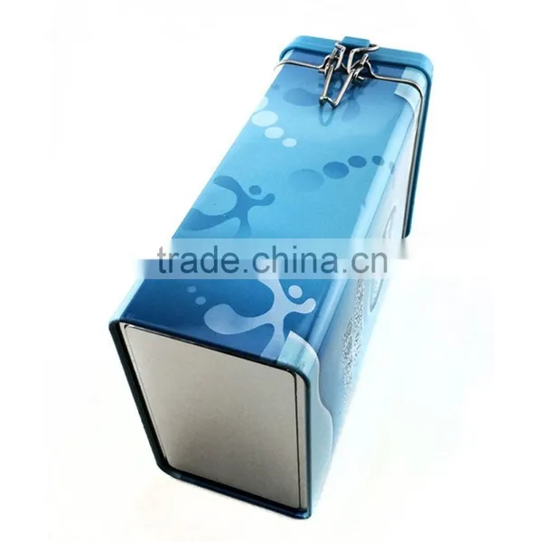 High-end Plain Metal Milk Tin Box With Lock photo-4