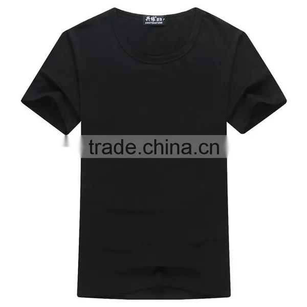 Customize for Promotion Super Cheap100% Polyester Taffeta O-neck Less Than 1 Dollar White t Shirt photo-3