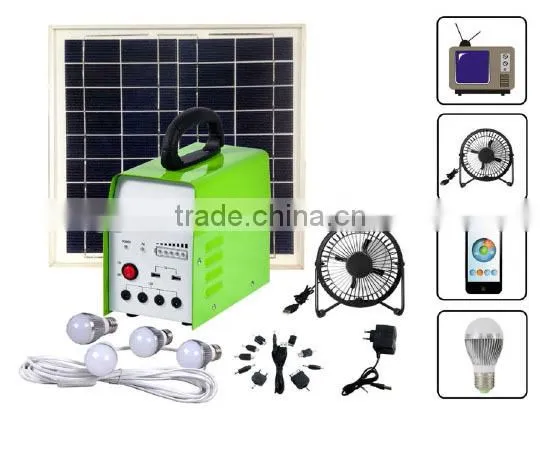 18V 10W 7AH Portable Solar Power System