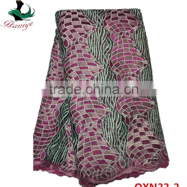 QXN22 Trade Assurance Tulle Lace Fabric for Lady photo-3