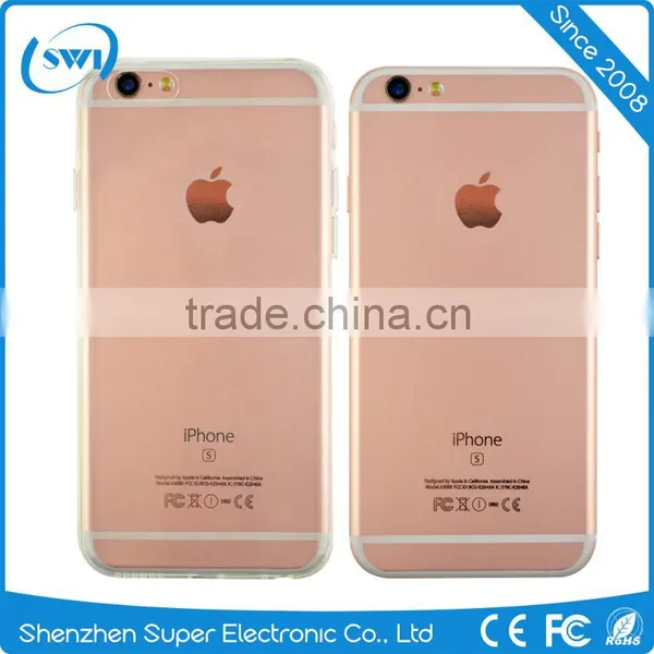 New Clear Soft Transparent Gel Skin Tpu Case FOR IPHONE 6 Case photo-2