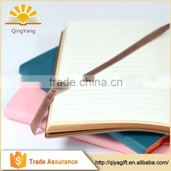 pu Leather Gold Foil Stamping Diary 2017 80gsm Notebooks photo-5