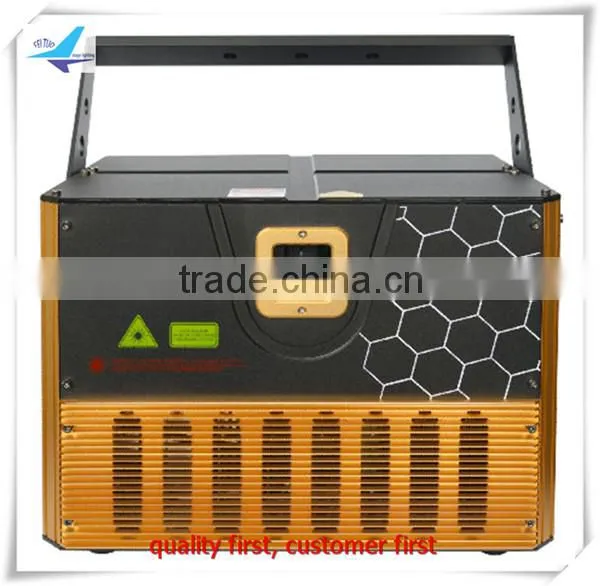 High quality high speed module scanner 5W RGB full-color animation laser light