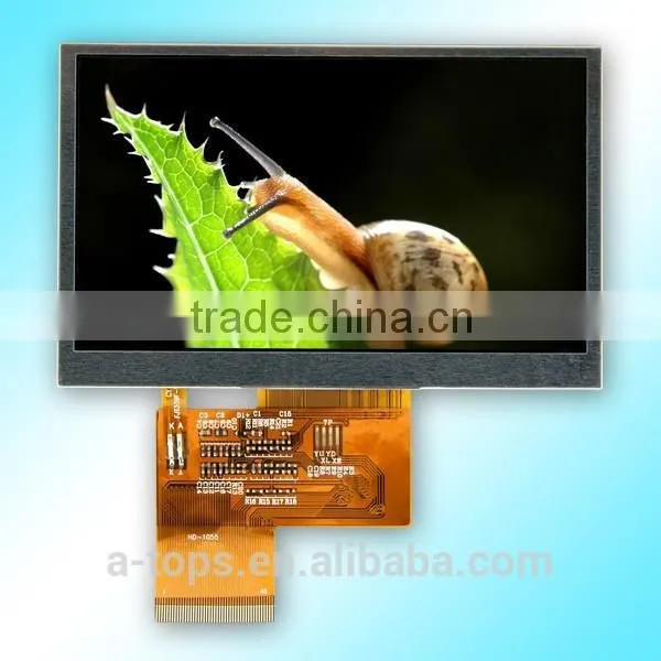 Customized TFT LCD Modules With Touch Panel for GPS Navigation