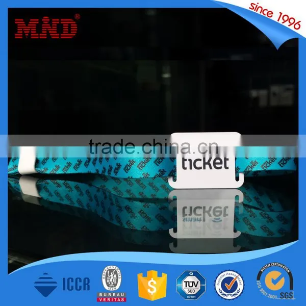 MDWW02 Cheap Customized Festival Fabric Rfid Woven Wristband photo-4