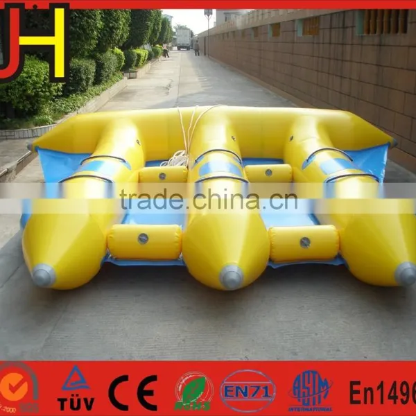 OEM High Quality Air Sealed Inflatable Flying Fish Boat photo-5