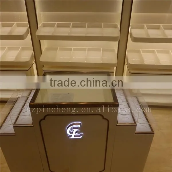 Accessories Display Cabinet, Wood Store Furniture, Wall Mounted Display Showcase photo-5
