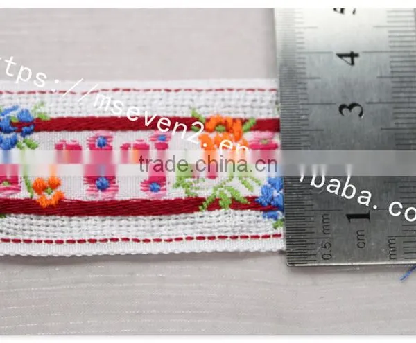 Newest Design Ethnic Jacquard 1.25 Inch Nylon Webbing for Garment photo-5