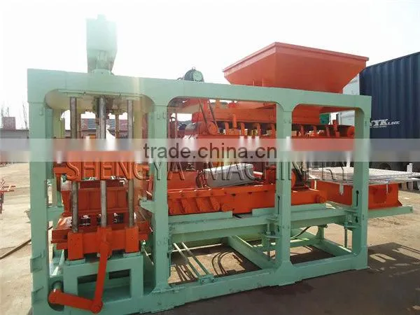 Shengya QT6-15a Fully Automatically Concrete Baking-free Block Making Machines China Product photo-4