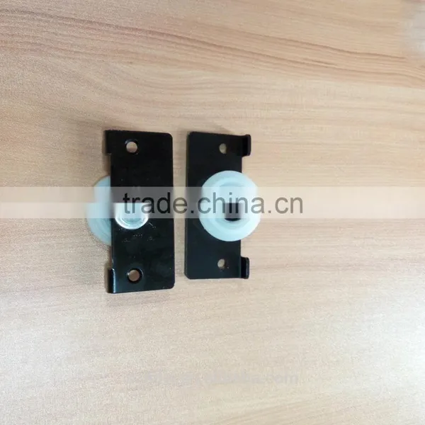 High Quality Furniture Hardware for Wooden Wardrobe Sliding Door Fittings Steel and Nylon Material Sliding Door Accessories photo-3