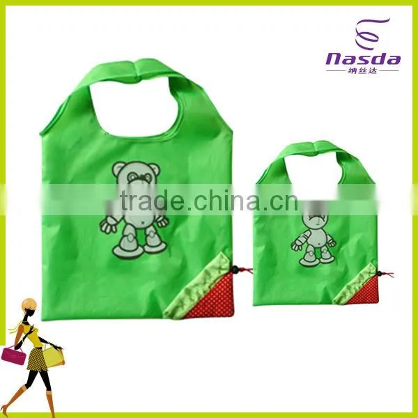 Strawberry Polyester Bag Folding Shopping Bag Cheap Bag photo-5