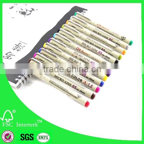Factory Wholesale Micro Pen Water Base Ink Colorful photo-2