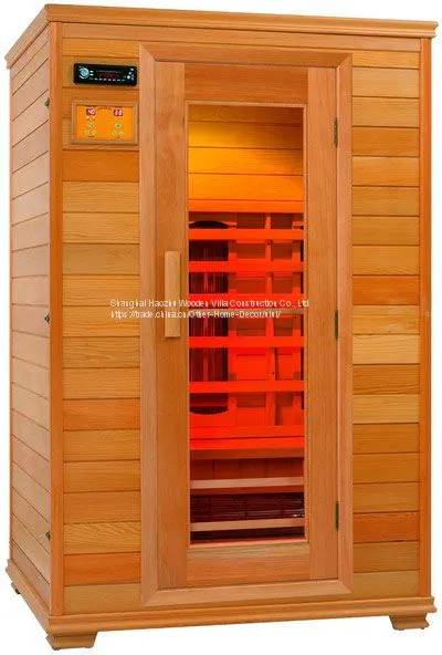 Customized Person Cheap Luxury Wood Sauna Steam Room photo-4