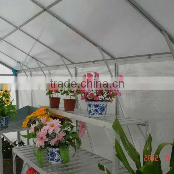 Vegetable Growing Aluminium Frame 6mm PC Sheet Garden Greenhouse photo-3