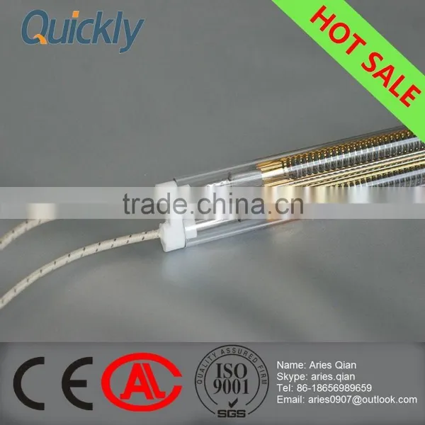 Double Quartz Heat Lamp for Powder Coating Curing photo-2