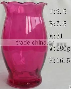 Glass Flower Vase(HLTH-007 ) photo-3