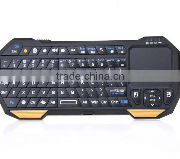 Wireless Bluetooth Mini Keyboard With Built-in Touchpad Air Mouse Remote Control for Android and IOS photo-2