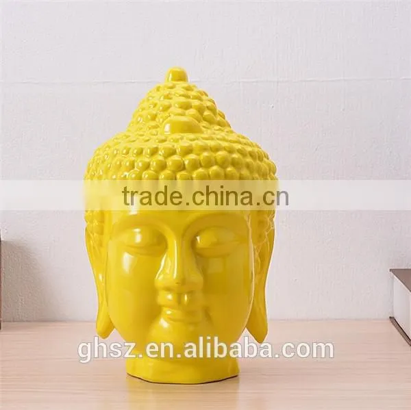 Customized Plastic Buddha Statue White Resin photo-3