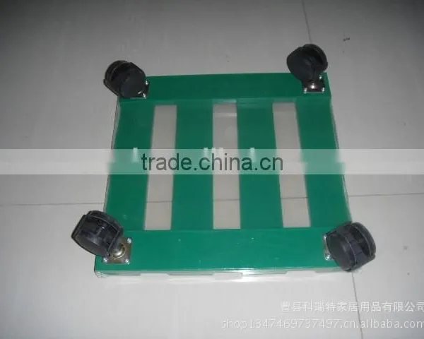 Wooden Mat With Wheels for Your Flower Pot photo-5