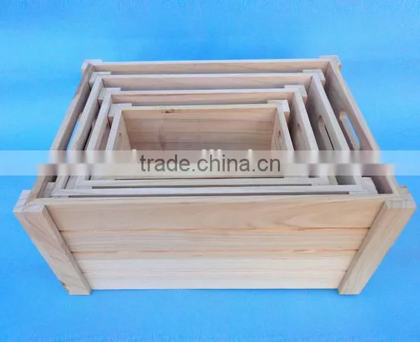 Solid Wood With Handles Without Restoring Ancient Ways the Lid to Receive the Wooden Box photo-6