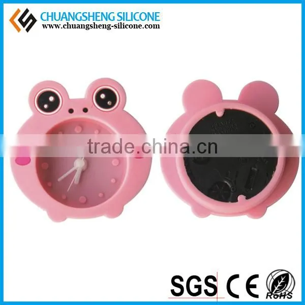 Animal Shape Silicone Table Morning Ring Alarm Clock photo-2