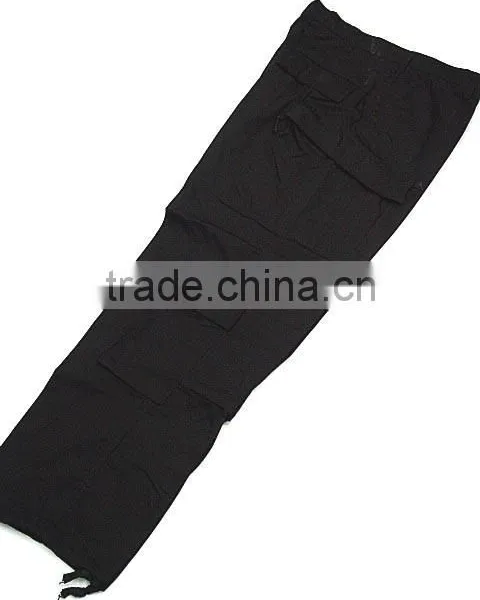 SWAT Airsoft Black BDU Uniform Set Shirt Pants photo-4