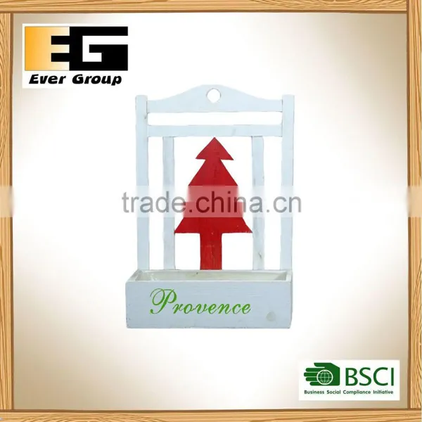 Hanging Basket Wooden Garden Planter photo-5