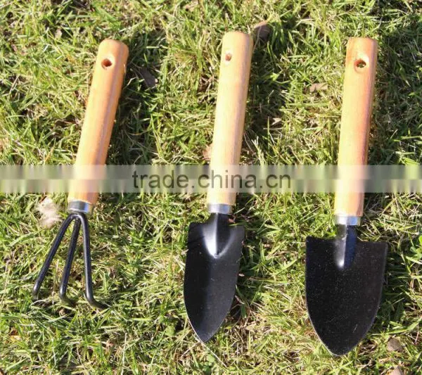 3 Pcs Competitive Price High Quality Steel Kids Garden Hand Tool Set photo-3