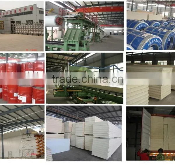 Heat Insulation PU Cold Room Sandwich Panel photo-3