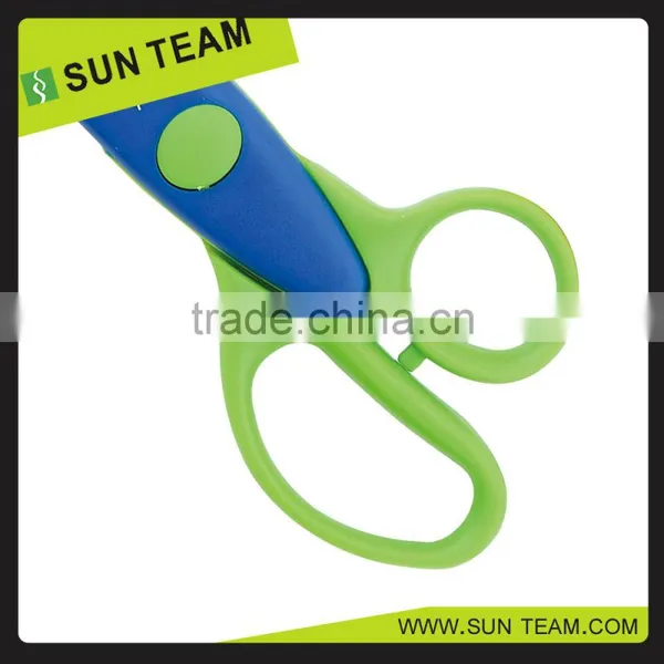 CS016 6-1/2" FDA Shape Cutting Scissor Student Craft Stationery Paper Scissors photo-3