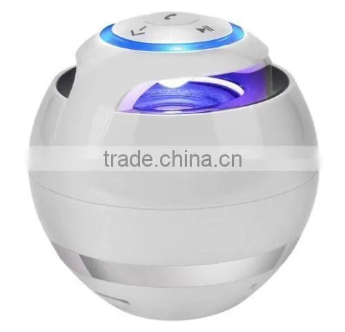 Portable Wireless Bluetooth Speaker With Colorful LED Light and Compatible With All Bluetooth Devices,Handsfree Speakerphone photo-2