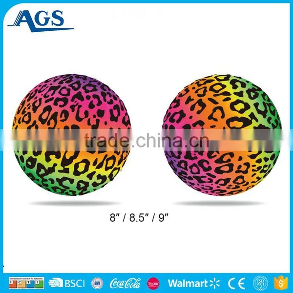 2017 New Design Rainbow Color Kid Pvc Toy Ball photo-5
