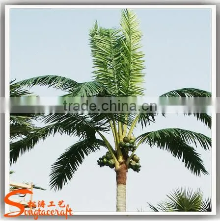 Factory Hot Sale Process Outdoor Artificial Palm Tree,coconut Palm Trees, Simulation Palm Coconut Tree photo-6