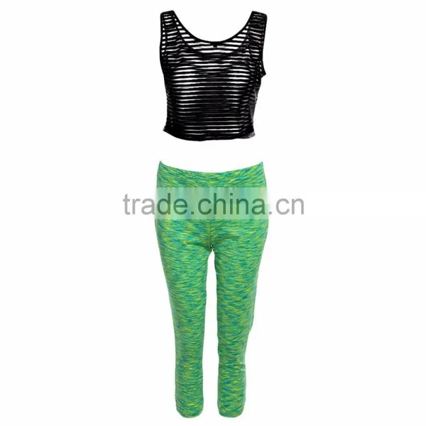 High Quality Sport Wear Woman Fitness Fashion Training Clothing Sexy Jogging Wear photo-5