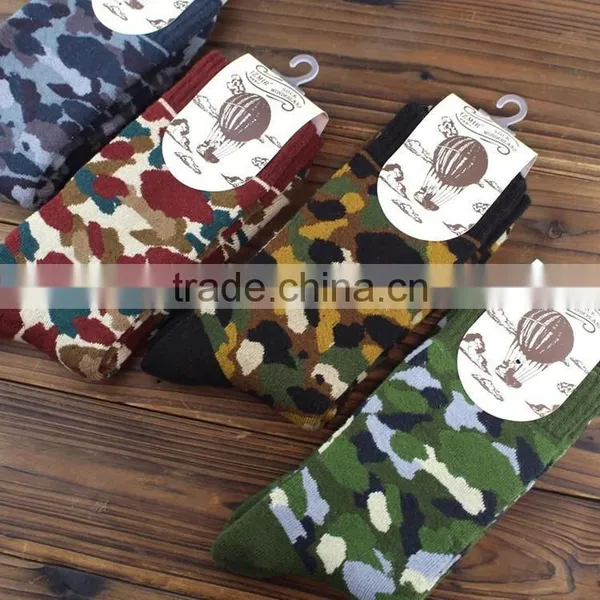 New Camouflage Male Socks With Thick Warm Terry Socks photo-2