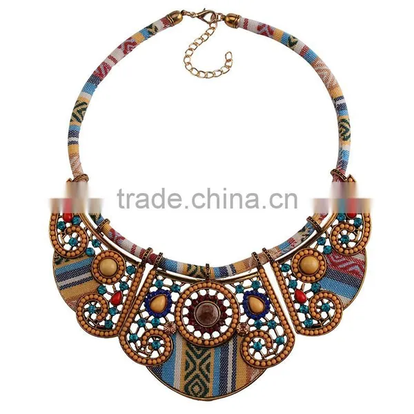 New Design Vintage Indian Multicolor Seed Beads Necklace photo-5