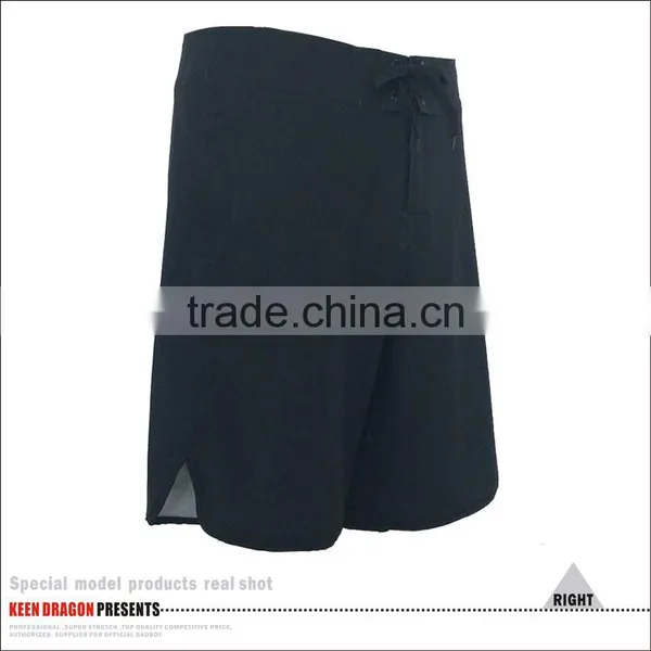 OEM Service Wholesale Sportswear Custom Logo Mens Black Mma Shorts photo-4