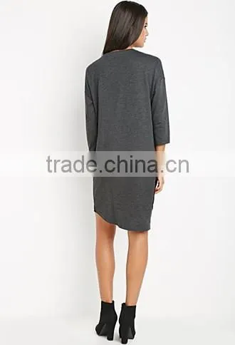 Kink Irregular Patchwork Cocoon Shape Dress photo-2