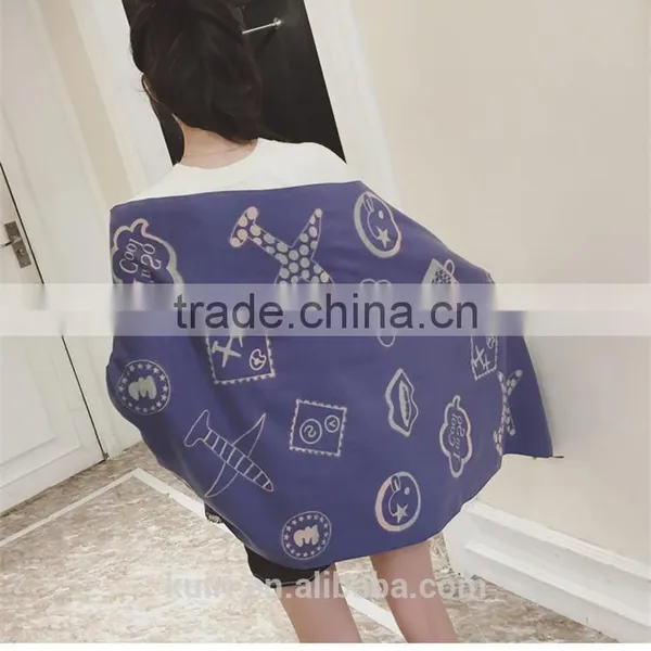 Sweet Style Plush Thickening Warm Scarf Curling Imitation Cashmere Shawl 2016 Hot Sale photo-6