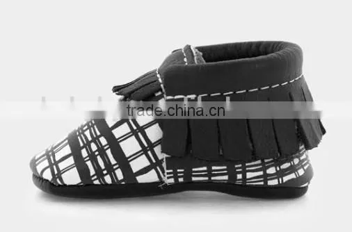 Baby Leather Comfortable Shoe Factory Price Baby Moccasins photo-3