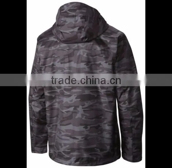 Outdoor Hiking Camping Fleece Coats Camo Hunting Jacket photo-2