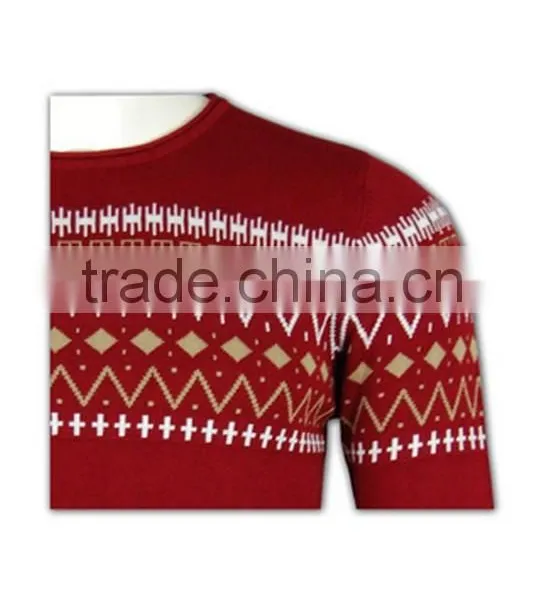 ISO9001/BSCI Manufature Custom Popular Christmas Knitted Pullover Sweater photo-6