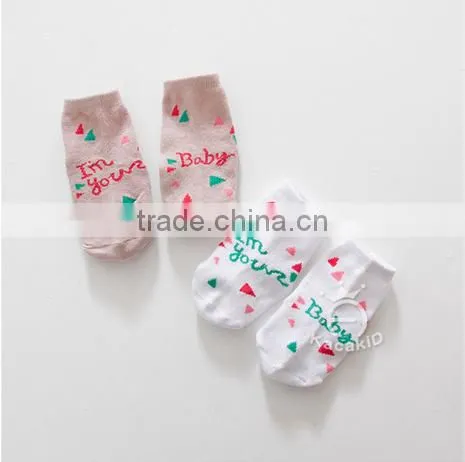 Baby Cute Cotton Socks, Silicone Print Baby Socks,baby Socks photo-3