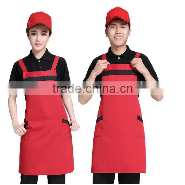 Korean Version of Fashion Polyester - Cotton Apron Custom Advertising Gifts Promotional Apron Custom Kitchen Aprons Customized l photo-3