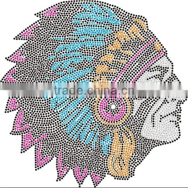 Hot Fix Motif Rhinestone Motif Picture for Garment Accessories photo-6